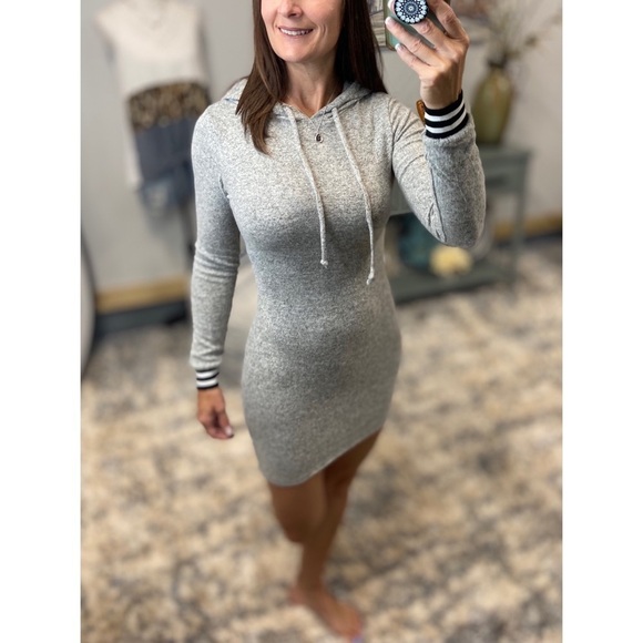 ❤️‍🔥RESTOCK Sporty Lightweight Sweater Hoodie Gray 2821 - Picture 1 of 4